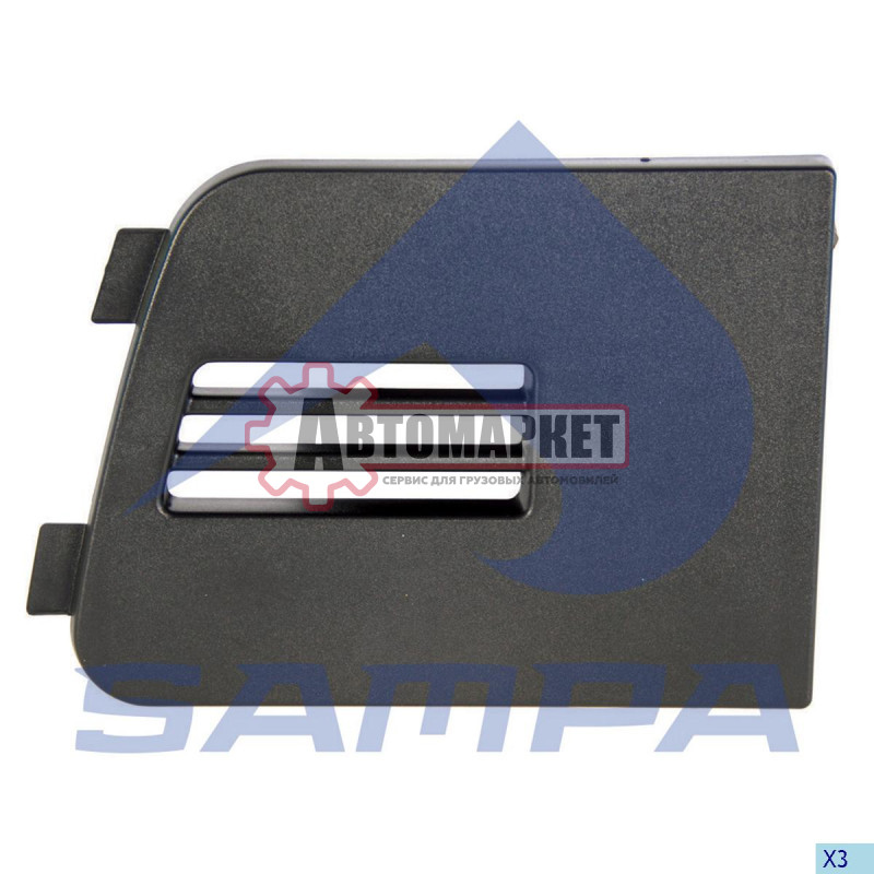 Заглушка бампера левая Volvo FM9/FM12/FM13/FH12/FH13/FH16