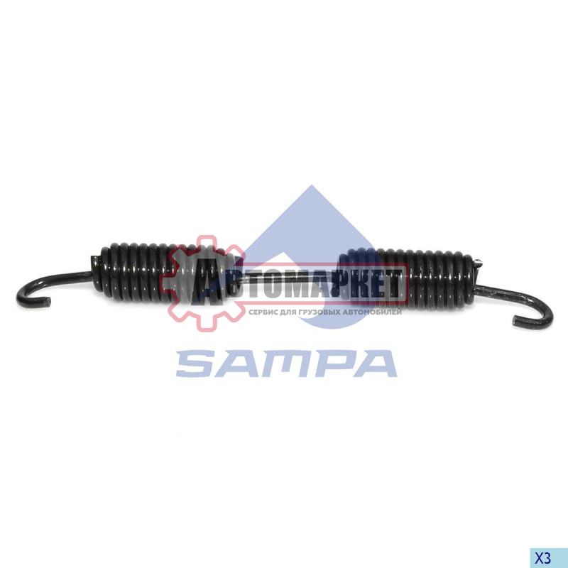 Возвратная пружина 225x26x4.0 \SAF