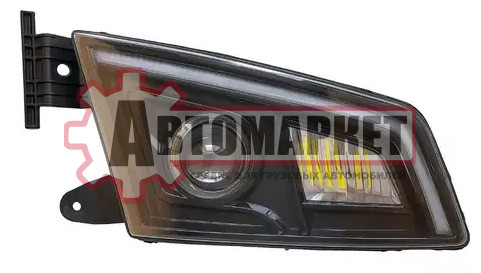 Фара правая светодиодная в сборе Howo,Sitrak C7H MAX