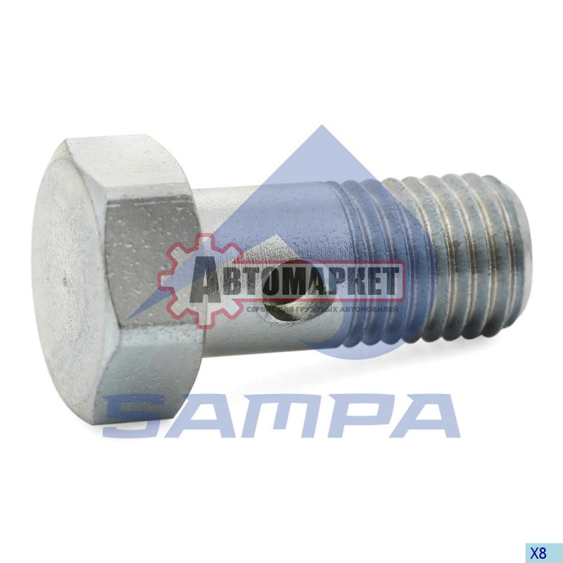 Болт форсунки M8x1 SW12-8\MB Actros/Axor