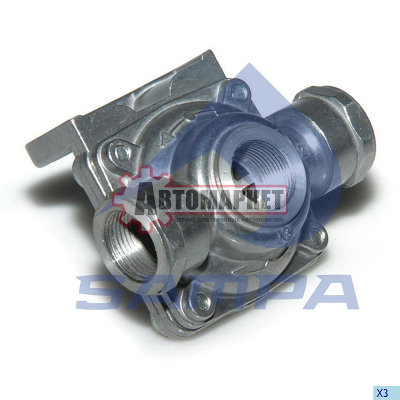 Клапан быстрого растормаживания М22x1.5 \Omn MB/BPW/Iveco,MAZ,KAMAZ