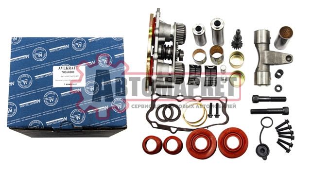Ремкомплект суппорта заднего SITRAK механизм подвода правый (полный)