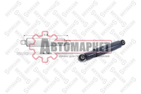 Амортизатор подвески 342-532 O/O 20x68 20x78 \SAF