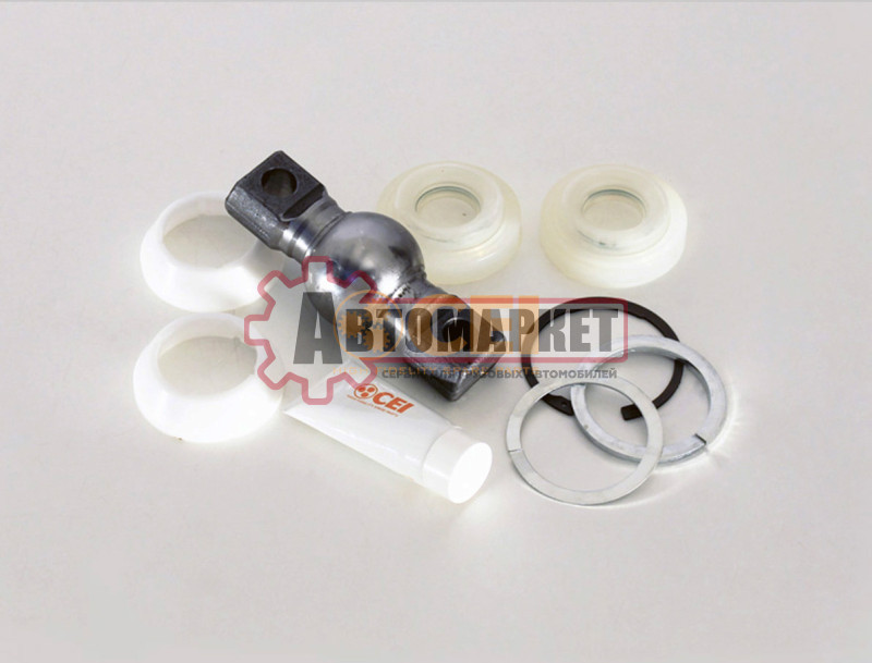 Р/к реактивной штанги (мп) концы сухари d80 с пальцем 2 отв d19 L=130 D65 \MAN/R