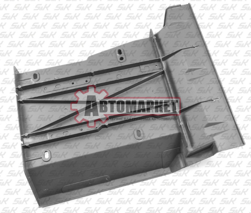 Корпус подножки левый пластиковый кожух MAN F2000