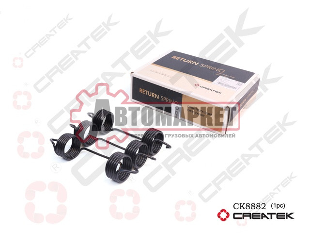 Пружина тормозных колодок задних HOWO L=175