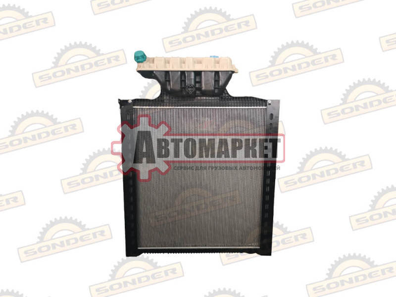 Радиатор системы охлаждения 938х920х42 \MAN TGA 18/26 04/00 --> (с рамкой)