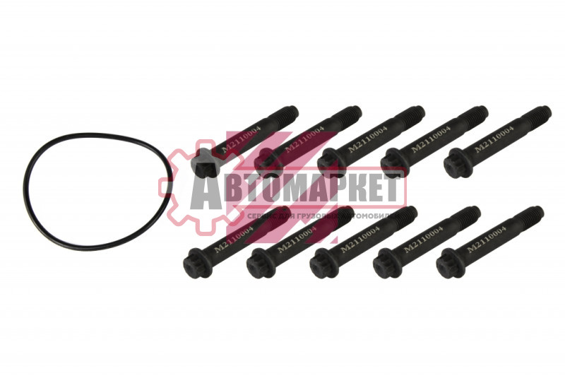 К-т колесных болтов M12*1,5*75 SAF (10 шт. + уплотн. кольцо и смазка)