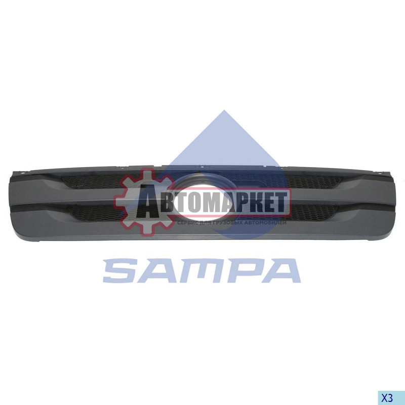 Решетка радиатора MB Actros MP3/Mega Space