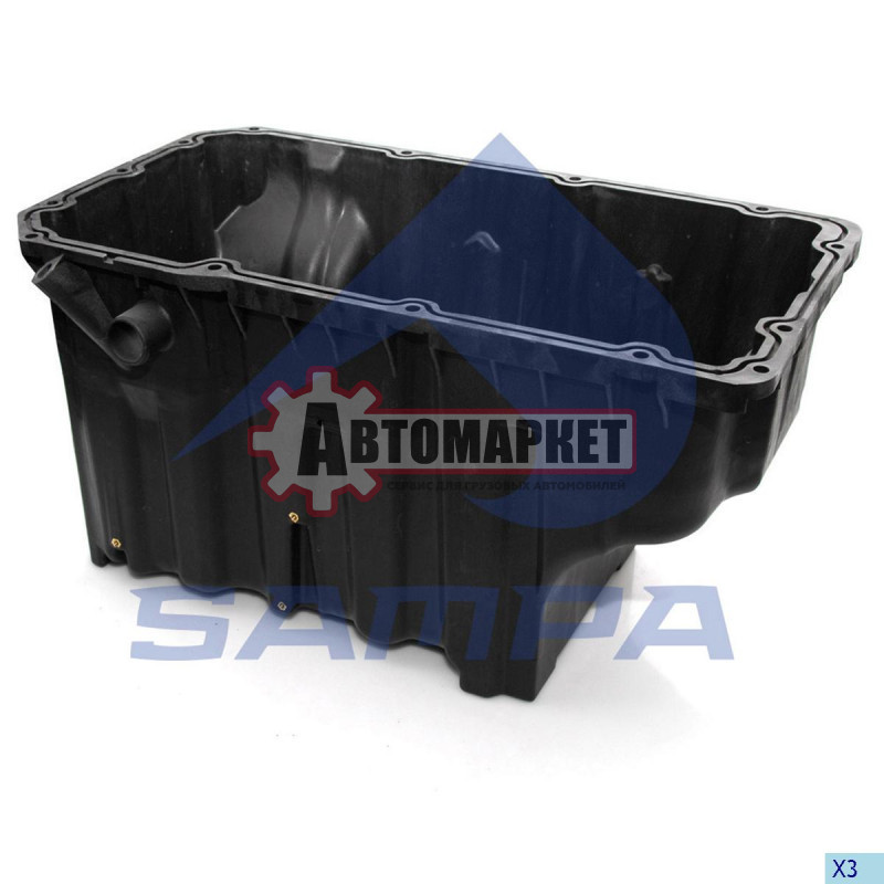 Картер двигателя OM 501/502LA MB Actros