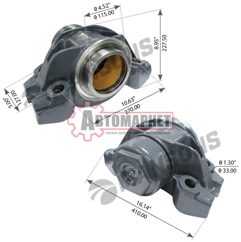 Балансир подвески \SCANIA P/G/R/T/4-Ser