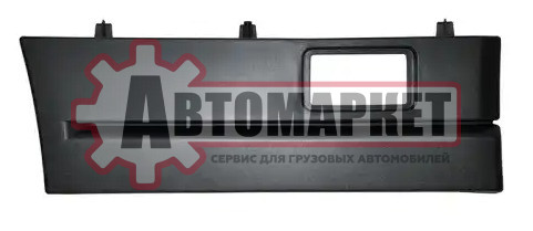 Накладка подножки правая (прямой угол) \SCANIA P/R-Series CR/CP/CT
