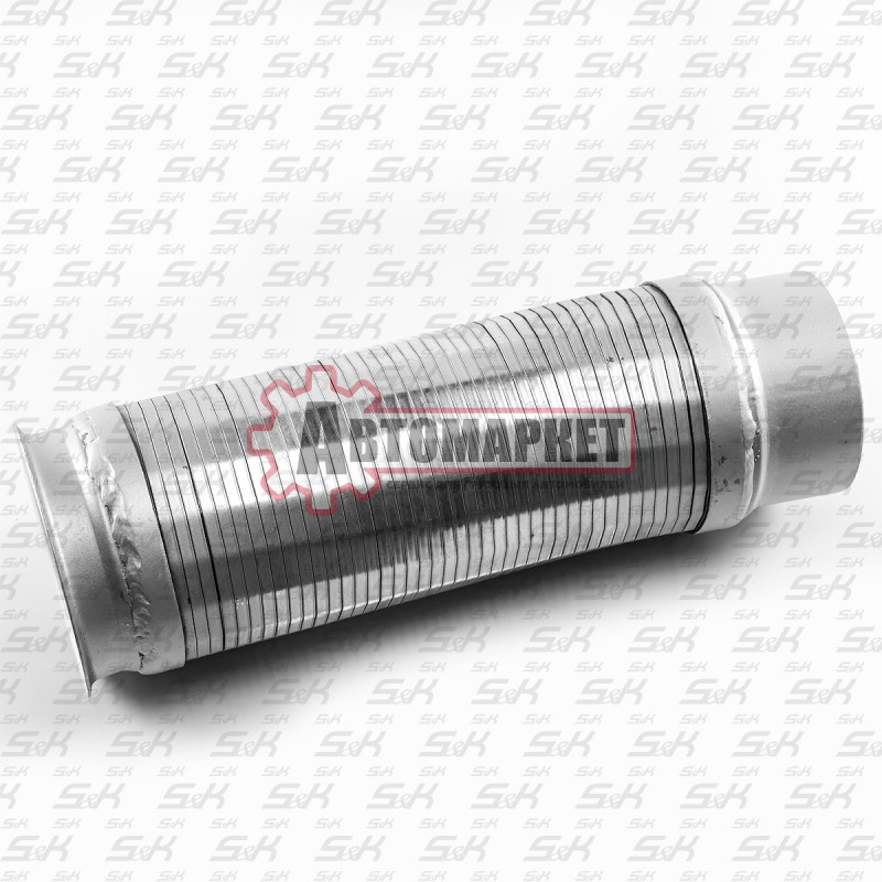Гофра глушителя !(нерж) E-line (упрощ. версия) D=127 L=364 с фланцами\ MAN TGX/T