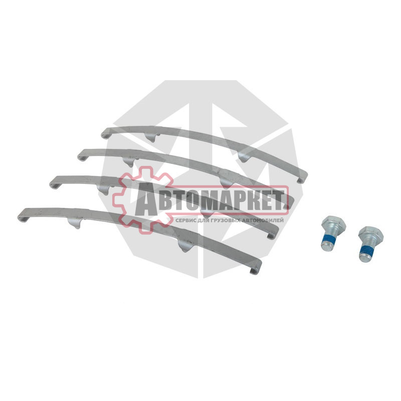 Пружины тормозных колодок 4шт.+2болта For WVA 29131