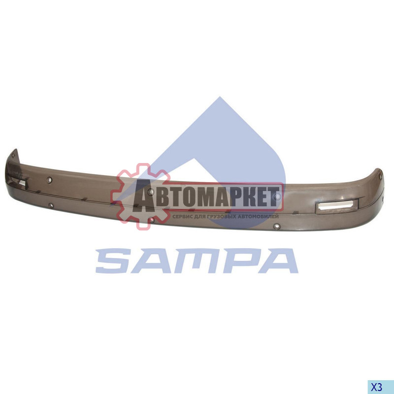 Козырёк солнцезащитный 2 габаритов Scania