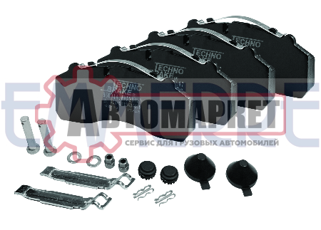 Колодки диск. 247x107x30/9 отв. датч5мм\Omn MB Actros/Setra/SMB/SAF