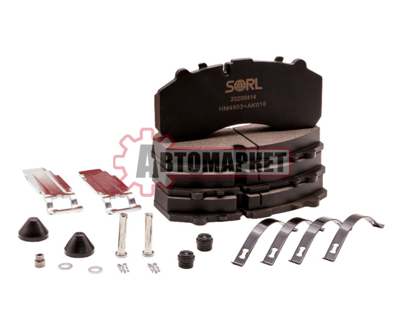 Колодки диск. 247x107x30/9 отв. датч5мм\Omn MB Actros/Setra/SMB/SAF