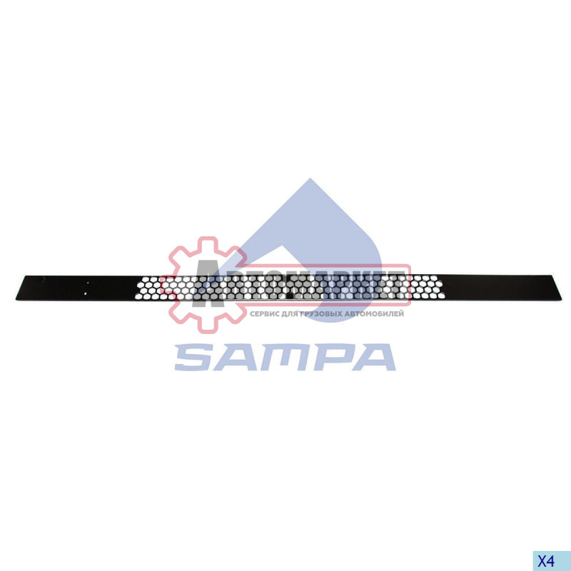 Решетка радиатора верхняя SCANIA 4 series