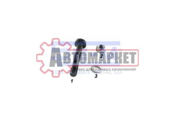 РМК пальца рессоры M30*3.5*202 BPW