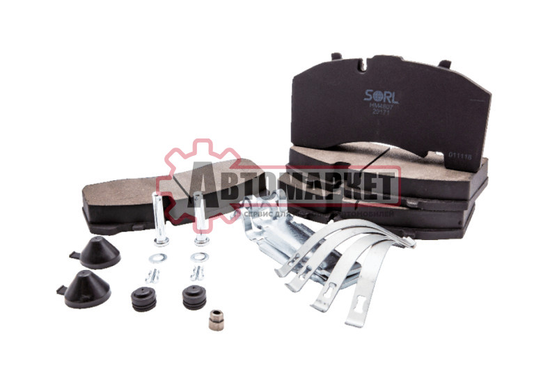 Колодки дисковые 210.8x108x30.\SAF Intradisk9-11t. KNORR SK7