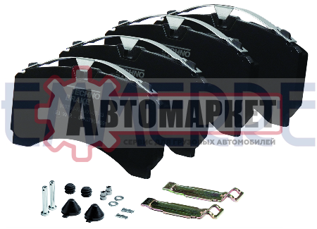 Колодки дисковые 29244,SL7,задние,ProTecS\MB Actros MP3 10/2010>