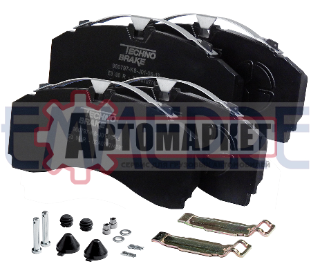 Колодки дисковые 29246,SM7,передние,ProTecS\MB Actros MP3 10/2010>
