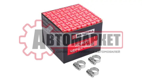 Хомут червячный 10-16 мм