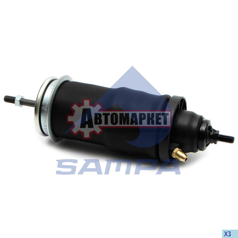 Амортизатор кабины с пневмоподушкой ver Sachs I/I \Scania 4 /P/G/R/T SERIES