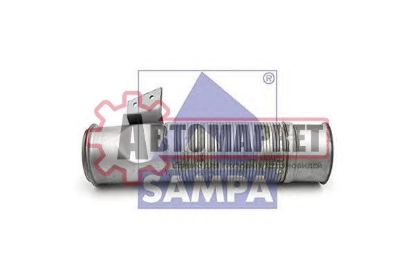 Приемная труба глушителя Scania