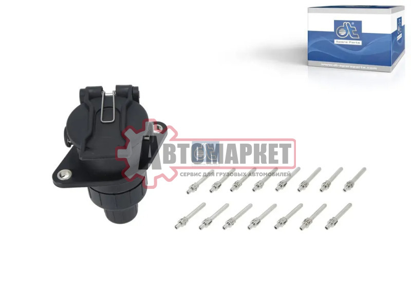 Розетка 15-ти контактная 24V, ISO12098\DAF