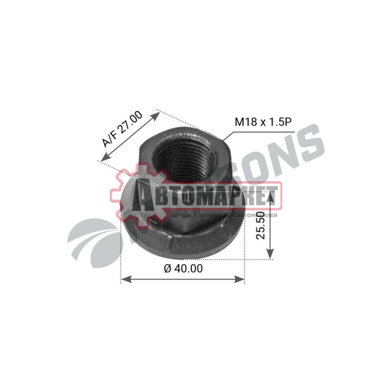 Кольцо ABS DAF XF95/XF105/CF65-CF85