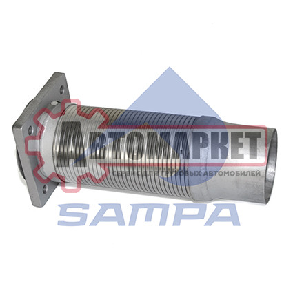 Сетка глушителя квадр. фланец 100x325 \Iveco Euro/Star/Tech 180/190/240/260/40
