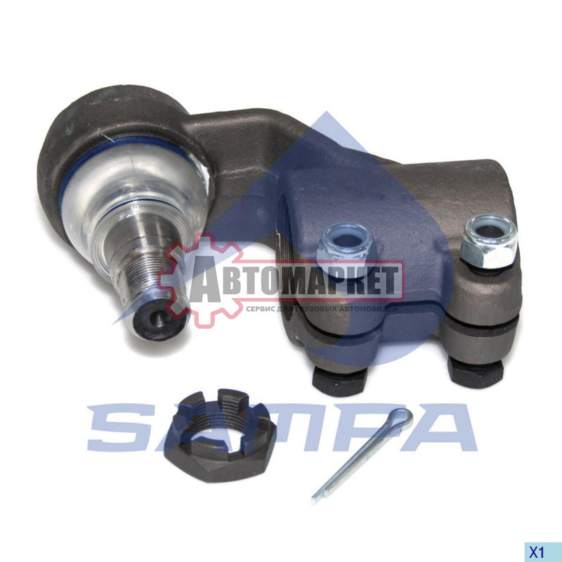 Рулевой наконечник 133*M46*1.5*24*1.5 RHT DAF 65/75/85/95 87-02