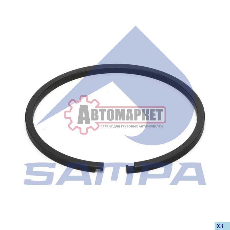 Кольцо поршневое приводного вала Scania