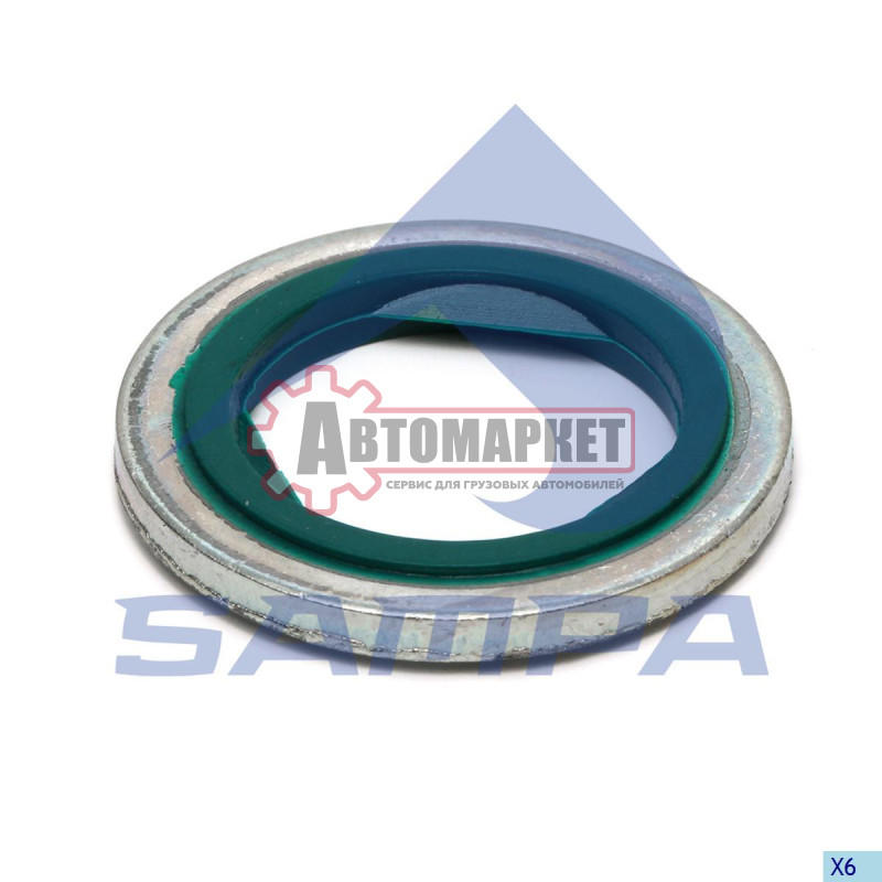 Кольцо уплотн.кольцо уплотн пробки сливной поддона (мр)\Scania P/R/ 4/2/3-Serie