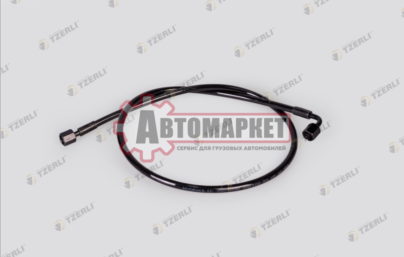 Шланг подъёма кабины от тройника до замка L=910мм SCANIA