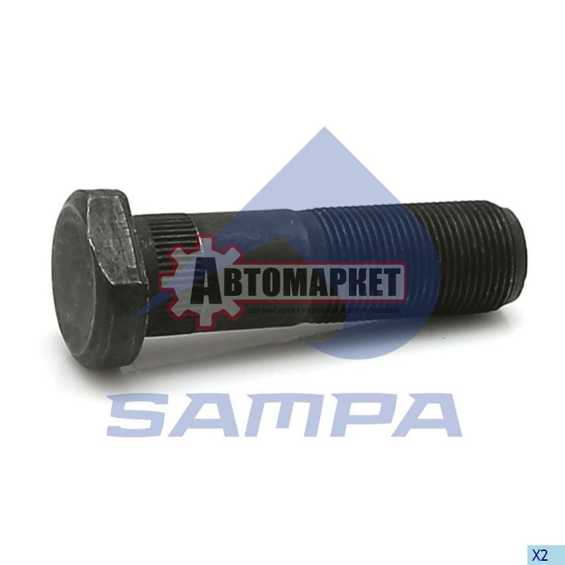 Болт колесный передн. M22x1.5x88/77/41 Iveco EuroCargo 80-130E18-23
