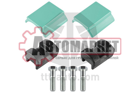 Р/к опор седла (мпр)2подушки нижн.+2 подушки верхн.+4 болта\George Fischer SK-S3