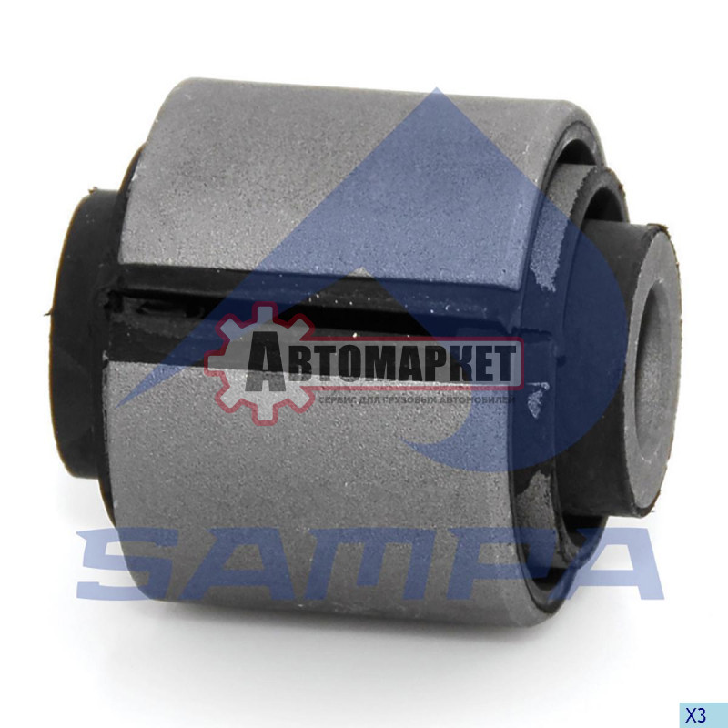 Сайлентблок кабины !(рм) 16x53x58\MAN TGA