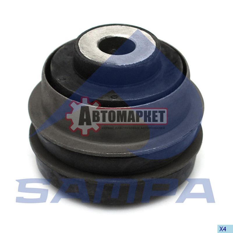 Сайлентблок кабины (рм) с кольцом 16.5x84.5 \MAN F2000. F90