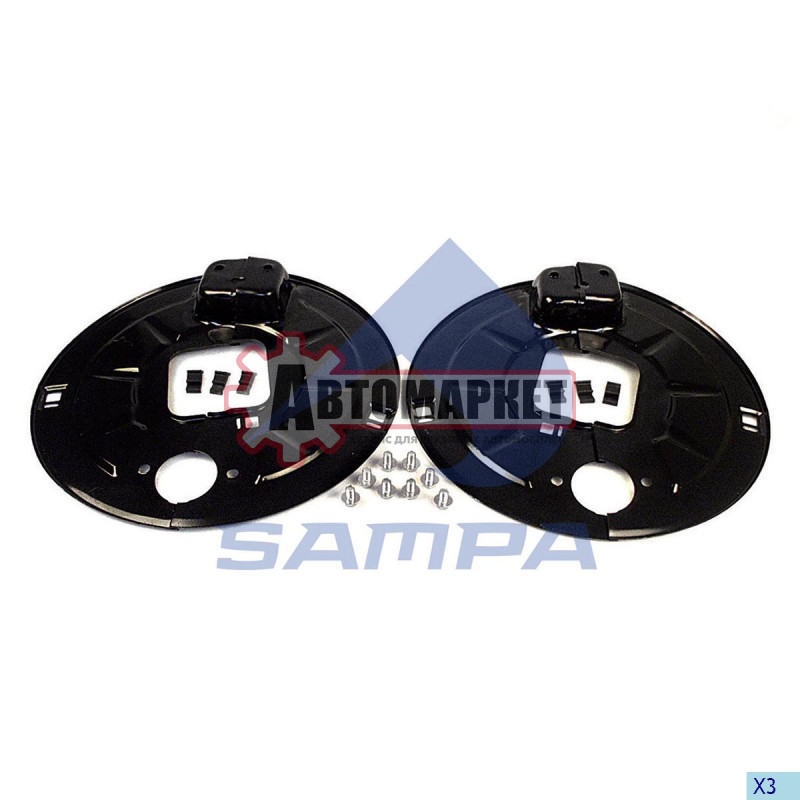 Комплект щитков пылезащитных BPW H.. ->95 SN4218