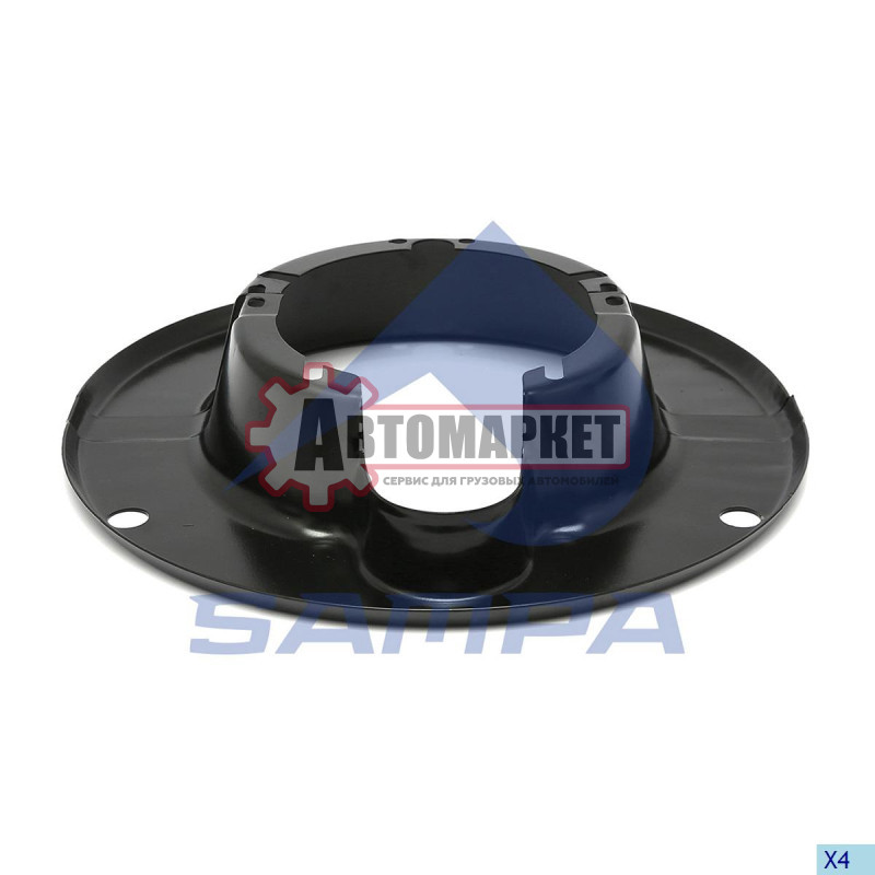 Комплект щитков пылезащитных на 1 сторону 350X200 h74\ROR