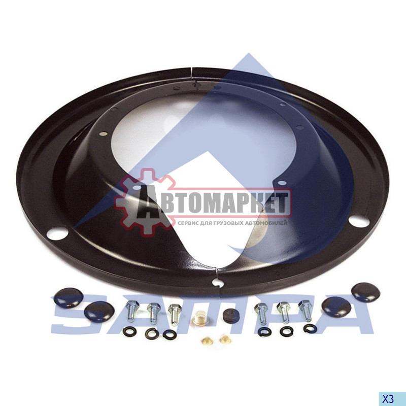 Комплект щитков пылезащитных на 1 сторону SNF \SAF RBM 8442/RSM8442