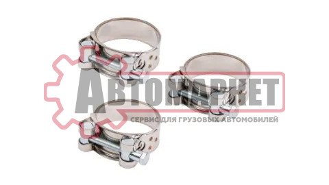 Хомут червячный 8-12 мм (нержавеющая сталь)