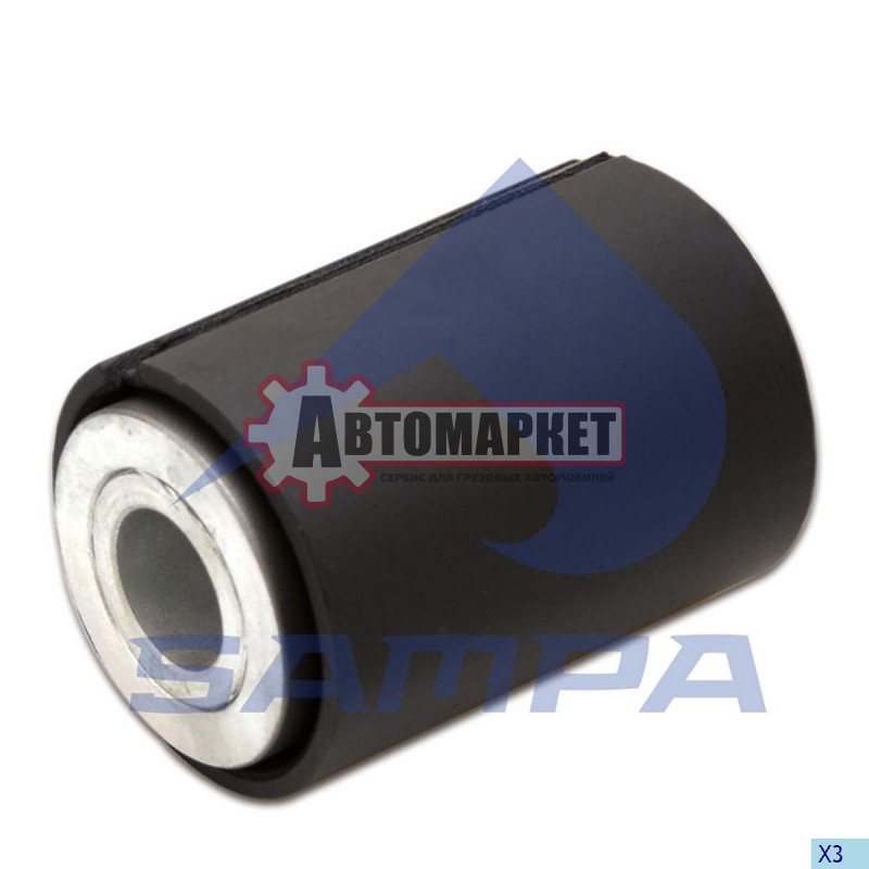 Сайлентблок рессоры (мр) 24x65x95 \MAN TGA