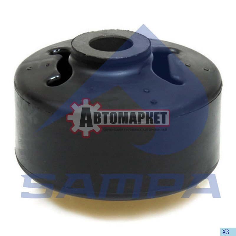 Сайлентблок рессоры (мр) 31.5x155x114 \SAF