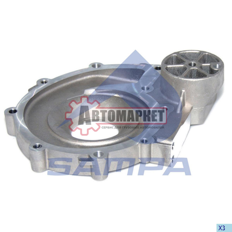 Корпус водяного насоса \ Scania P/R-Series дв. DC9/11, DC-DT12 --motor 6241334