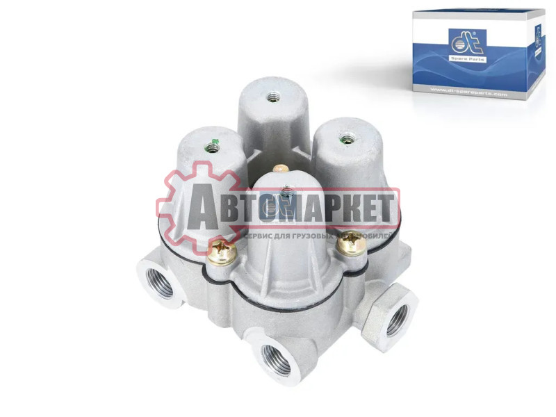 Кран 4-х контурный защитный. Вход 1: M 22x1.5 , Вход 21,22,23,24 :М16х1,5