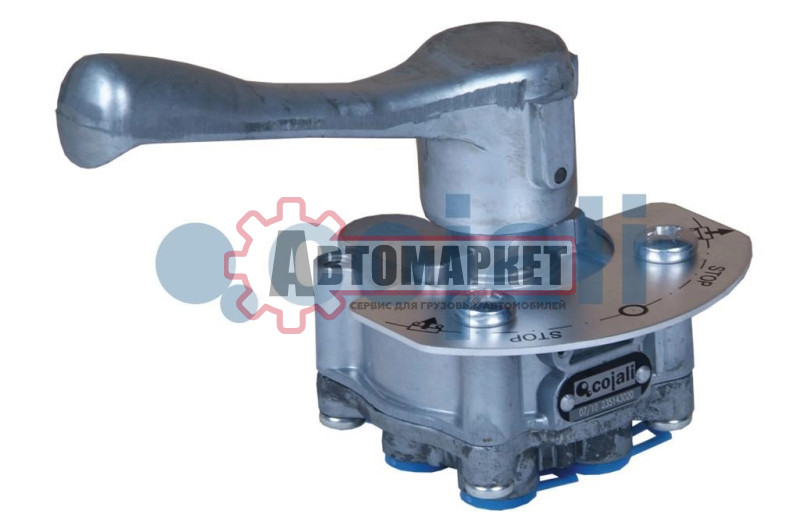 Кран подъема/опускания ручной 10 бар Iveco/MAN/DAF/RVI/MB/MAN/Volvo/BPW/Schmitz
