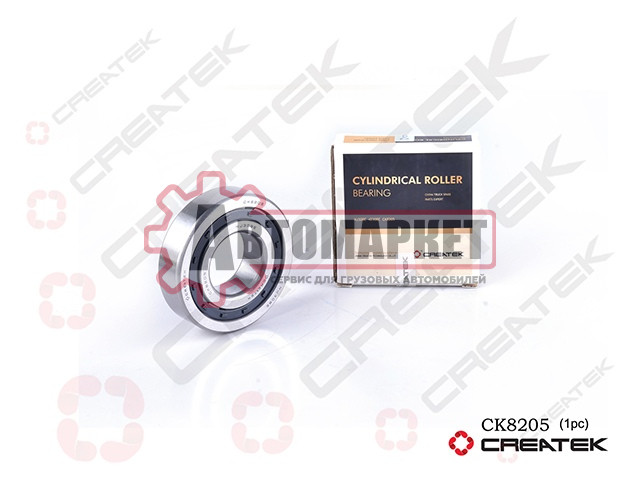 Подшипник КПП промежуточного вала NJ308E качество Createk